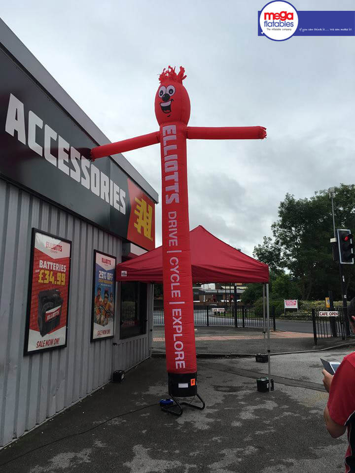 Giant Inflatable Elliots Cycling Store Air Dancers