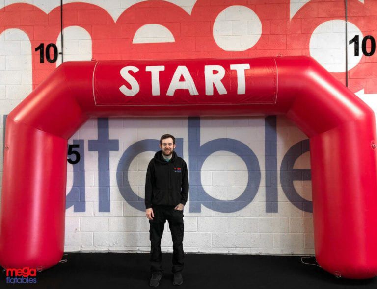 Giant Inflatable Pink Start Arch Events Inflatables