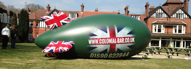 giant inflatable blimp