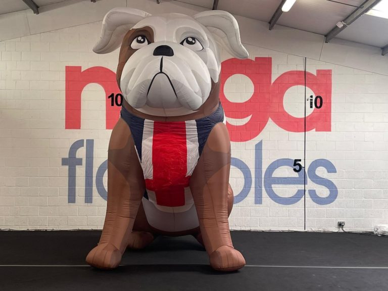 Giant Inflatable Animals for Hire, Giant Inflatable Bulldog by Megaflatables