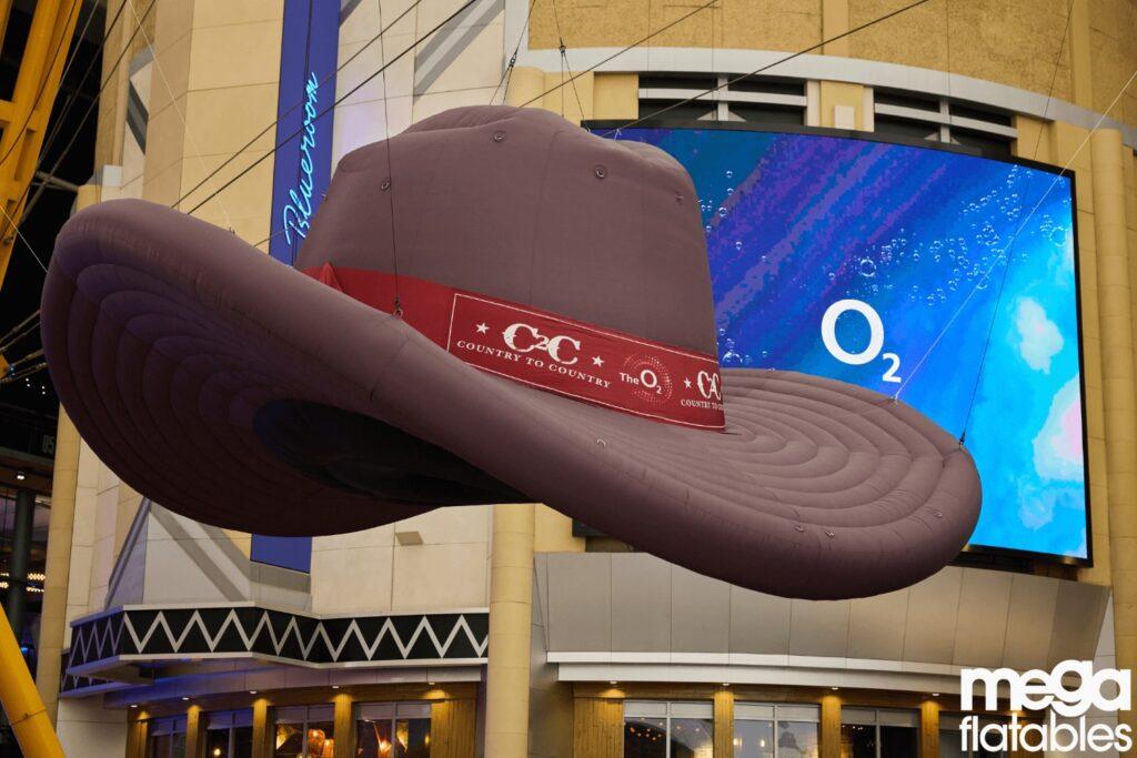 huge inflatable cowboy hat