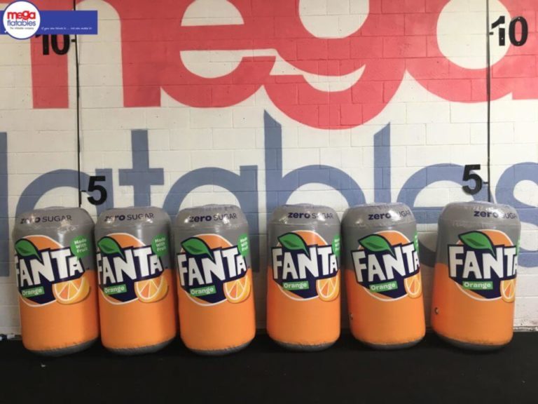 Small Inflatable Fanta Orange Can