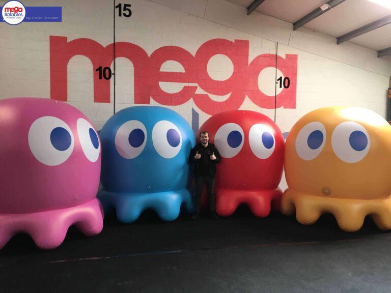 pacman monster inflatables