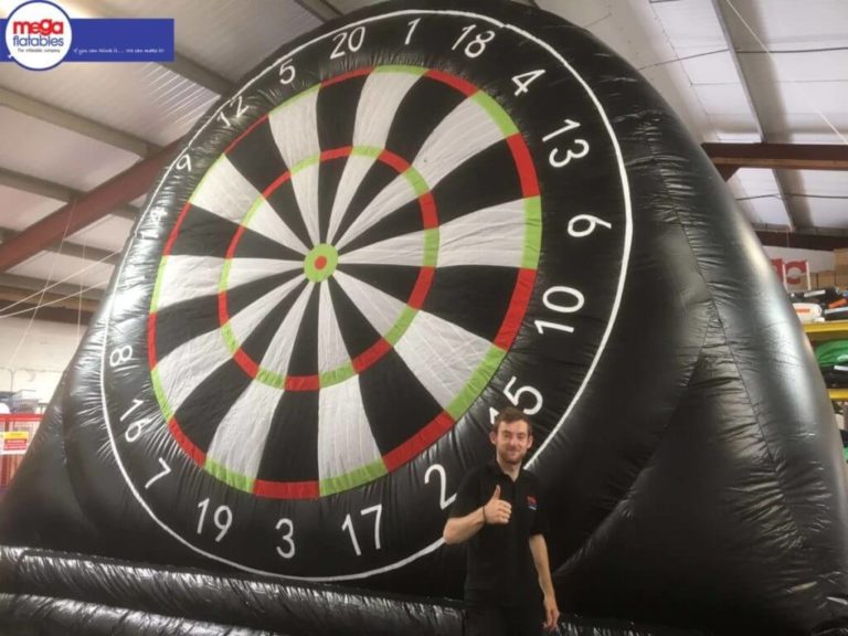 Giant Inflatable PVC Dartboard Black