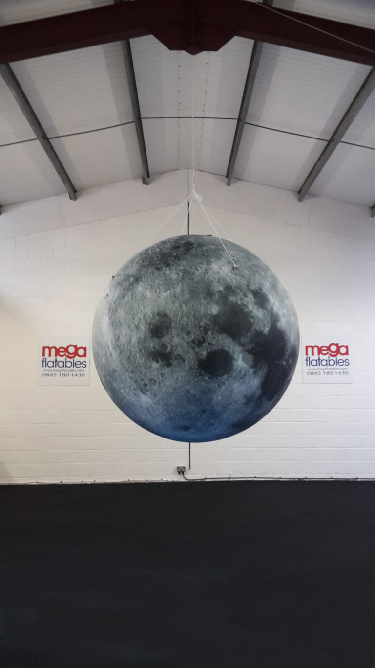 Inflatable Printed Moon