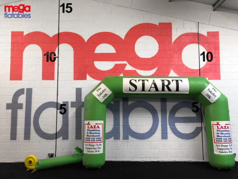 Giant Inflatable Green Start Race Arch