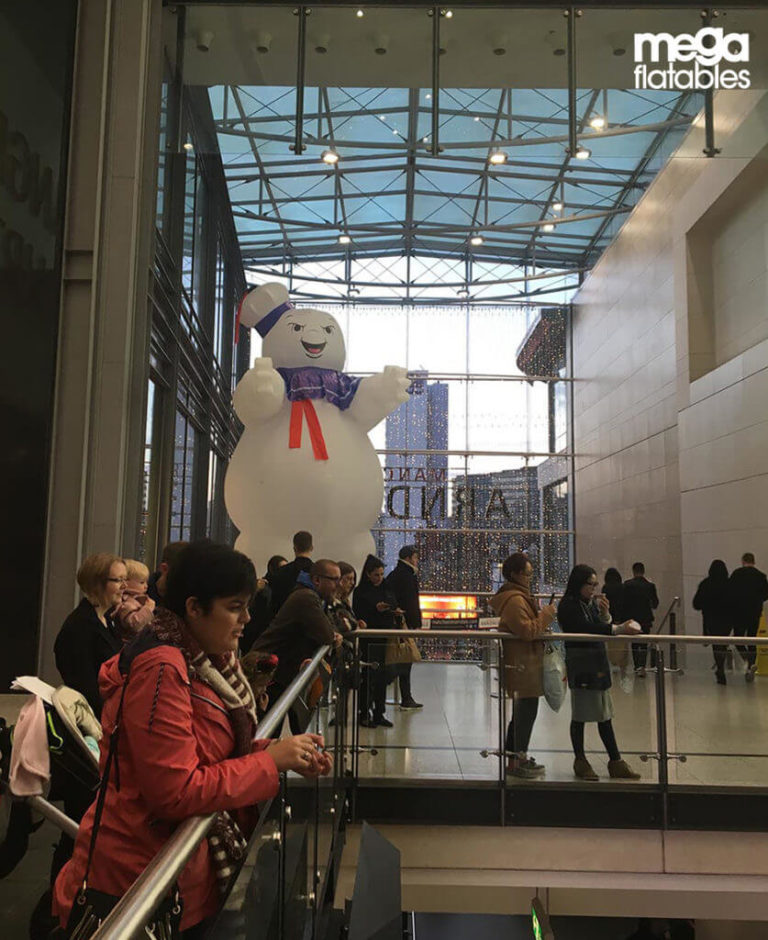 Giant Inflatable Stay Puft Marshmallow Man Promotional Inflatable