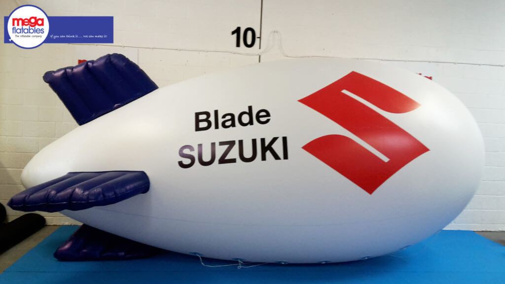 Inflatable Suzuki Blade Blimp