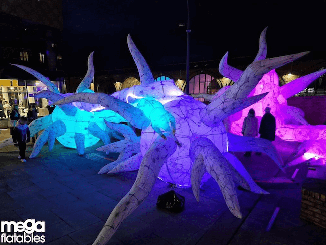 Giant Inflatable Neurons