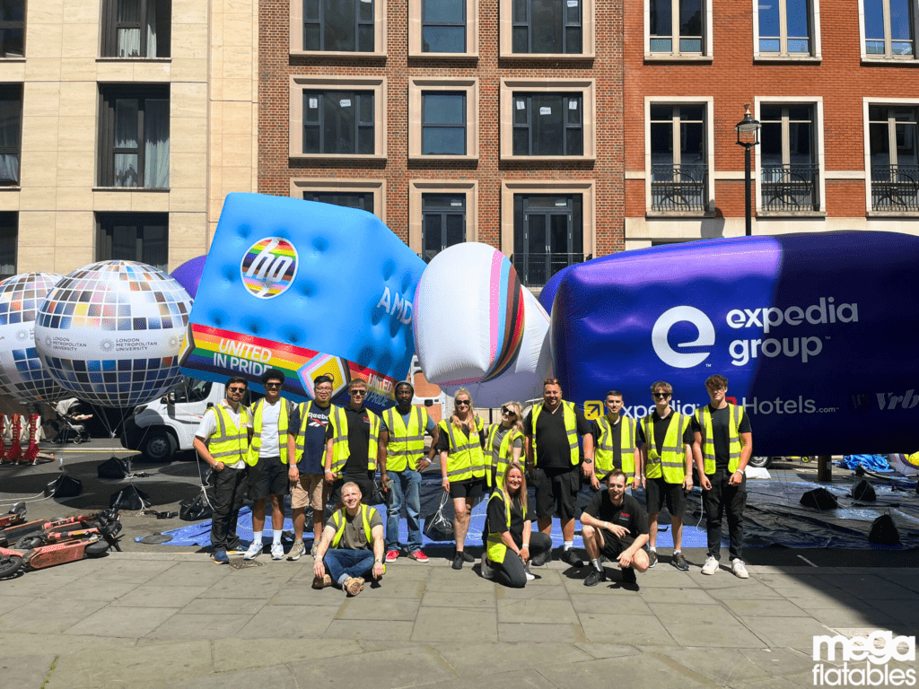 Pride advertising inflatable