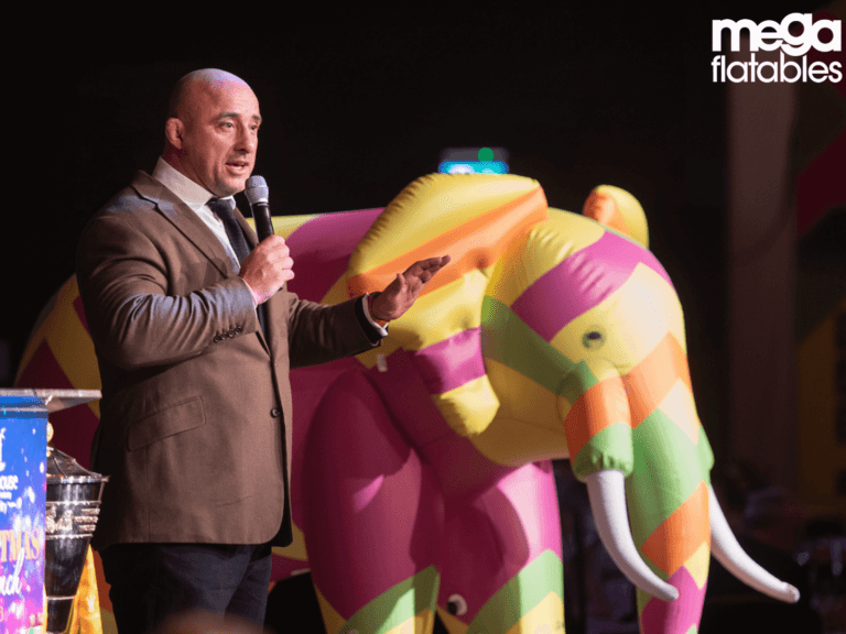 elmo inflatable character