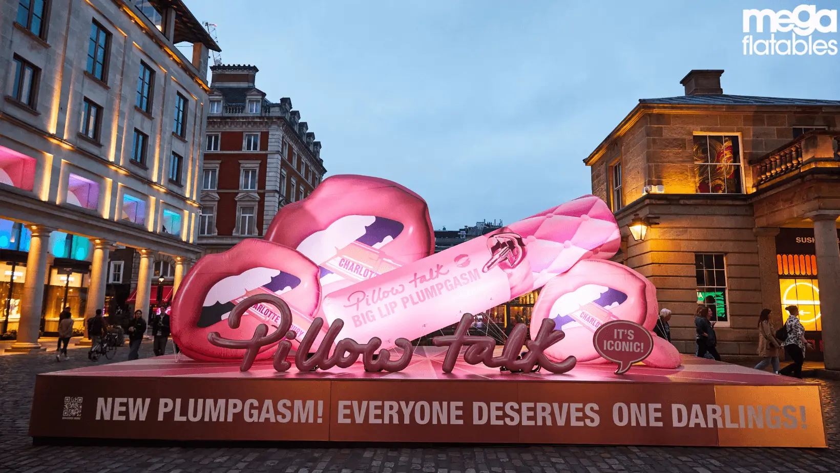 Pillow talk inflatable display